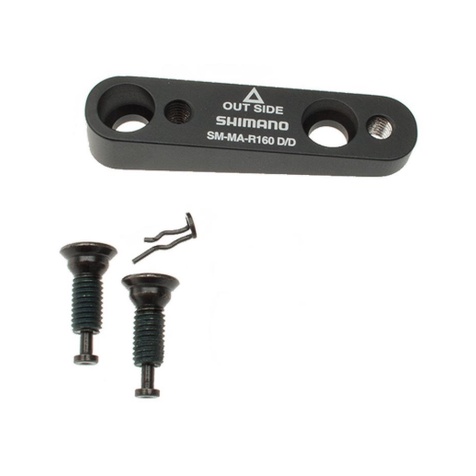 อแดปเตอร์หลังแบบ SHIMANO FLAT MOUNT (SM-MA-R160D/D) สำหรับใบดิสก์ 160MM กล่อง