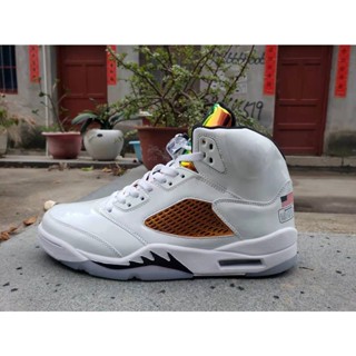 Jordan 5 Bugs Bunny Mung Bean Gray AJ5 รองเท้าลําลอง สําหรับผู้ชาย 40-47 AW29