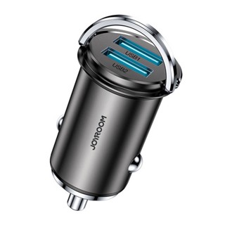 Joyroom C-A48  หัวชาร์จรถ 2 ช่อง USB Quick Car Charger 2xUSB 3.1A