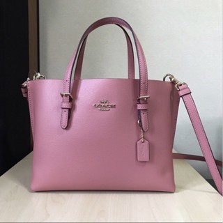 💥พร้อมส่ง💥COACH กระเป๋าสะพายข้าง C4084 New Coach MOLLIE TOTE 25 แท้จากUSA สี IM/Taffy