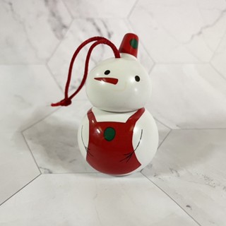 Starbucks Japan Christmas Holiday 2021 Ornament Snowman ฮอลิเดย์คริสมาสต์คอลเลคชั่นออร์นาเม้นต์สโนว์แมน