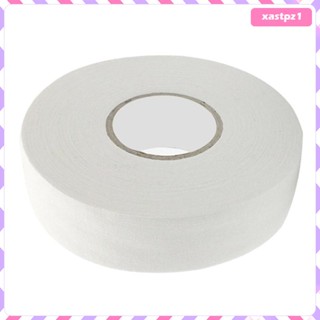 Roll Adhesive Ice Hockey Tape Cotton Cloth Stick Handle Grip Wrap White