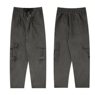 ‘’Dark Grey Mountain Campground” กางเกงขาวยาวสไตล์ Camping Pants