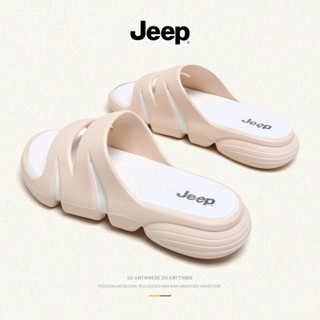 Jeep 2022 รองเท้าแตะ กันลื่น แฟชั่นฤดูร้อน สําหรับผู้ชาย