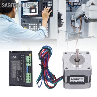 BSagittarius314 สเต็ปมอเตอร์ ตอบสนองเร็ว แรงบิดขนาดใหญ่ เสียงเบา 2 เฟส Dc7.8V พร้อมไดรเวอร์ Dc20 Xe2 X80 X9150V สําหรับเครื่อง Cnc