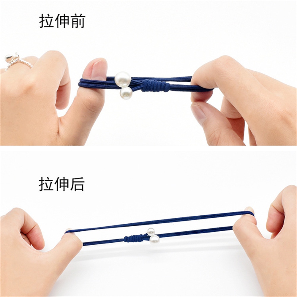 12 ชิ้น / เซต ใหม่ ผู้หญิง เด็กผู้หญิง หรูหรา ดอกไม้ ไข่มุก โบว์ ยืดหยุ่น ยางรัดผม หวาน Scrunchie ที่คาดผม ยางรัดผม อุปกรณ์ผม