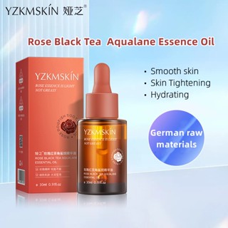 Yzkmskin Rose Black Tea Squalane Essence Oil 30 มล. โรสออยล์ ลดริ้วรอย มอยส์เจอร์ไรเซอร์ สําหรับใบหน้า