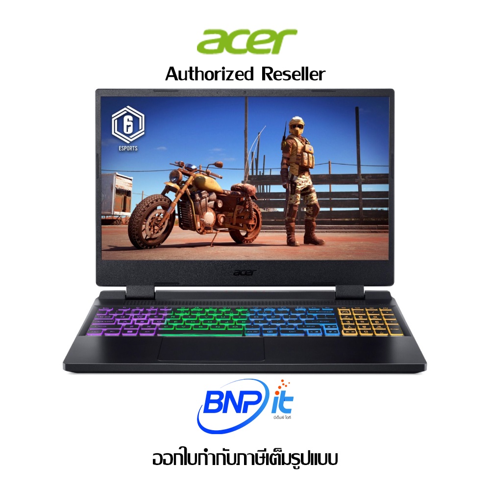 Acer Nitro Gaming Notebook เอเซอร์ เกมมิ่งโน็ตบุ้ค AN515-58-911C i9-12900H 16G 512G V6G W11