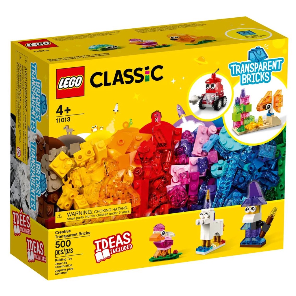 (เลโก้) LEGO Classic Creative Transparent Bricks 11013