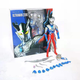 S.h.figuarts SHF โมเดลฟิกเกอร์ Ultraman Zero ขนาด 16 ซม.