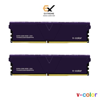 แรมพีซี 16GB (8GBx2) DDR4 3200 MHz  v-color SKYWALKER PLUS (NON RGB)