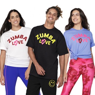 Zumba Love Tee (One Size) (เสื้อยืดฟรีไซส์ออกกำลังกายซุมบ้า)