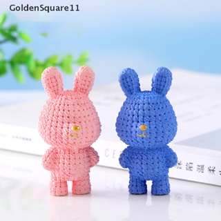 Goldensquare ตุ๊กตากระต่ายปีใหม่ ขนาดเล็ก 1:12 สําหรับตกแต่งบ้านตุ๊กตา 1 ชิ้น