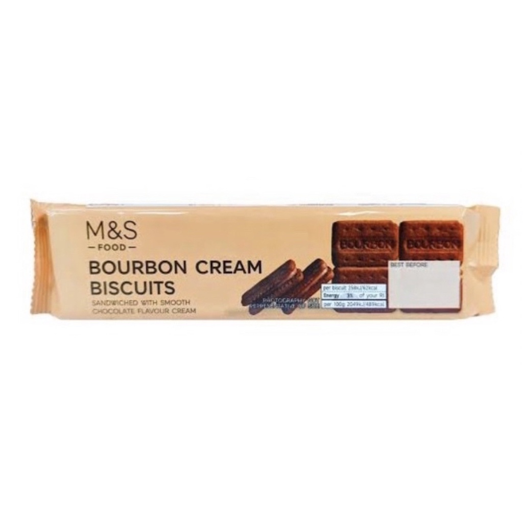 Marks&Spencer chocolate bourbon cream biscuit บิสกิตชอคโกแลตสอดไส้ครีมชอคโกแลต M&S
