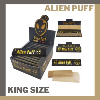 กระดาษมวน กระดาษโรล มีกรองในตัว Alien puff OG กระดาษสมุนไพร ขนาด 110mm, 78mm, 70mm