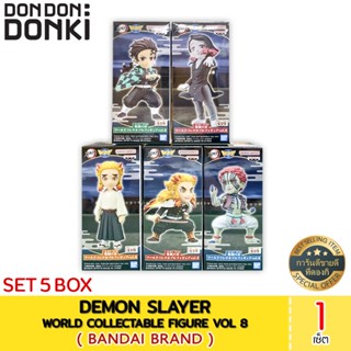 DEMON SLAYER: WORLD COLLECTABLE FIGURE VOL 8 ( SET 5 box all)