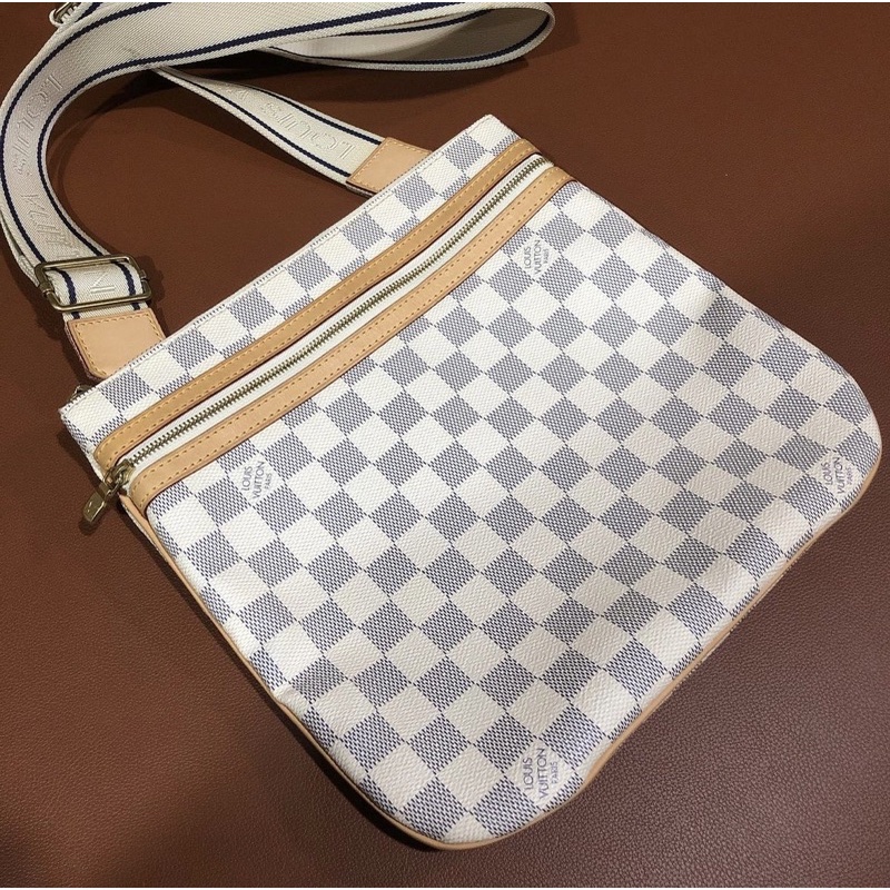 Used LV pochette bosphore  PM damier azur dc07