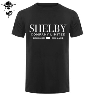 Mowei7 เสื้อยืดแขนสั้นลําลอง ผ้าฝ้าย 100% พิมพ์ลาย Shelby Company Limited Inspired By Peaky Blinders Humor พลัสไซซ์ สําห