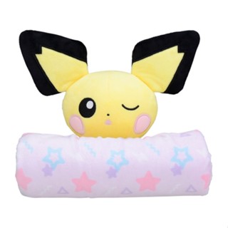 B[ส่งตรงจากญี่ปุ่น] ผ้าห่ม ลายโปเกม่อน Pichu Everyday Happiness Japan Pocket Monster