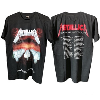 MT046 เสื้อยืดวงร็อค METALLICA เมทัลลิก้า เสื้อวง เสื้อยืดเมทัลลิกา เสื้อวินเทจ