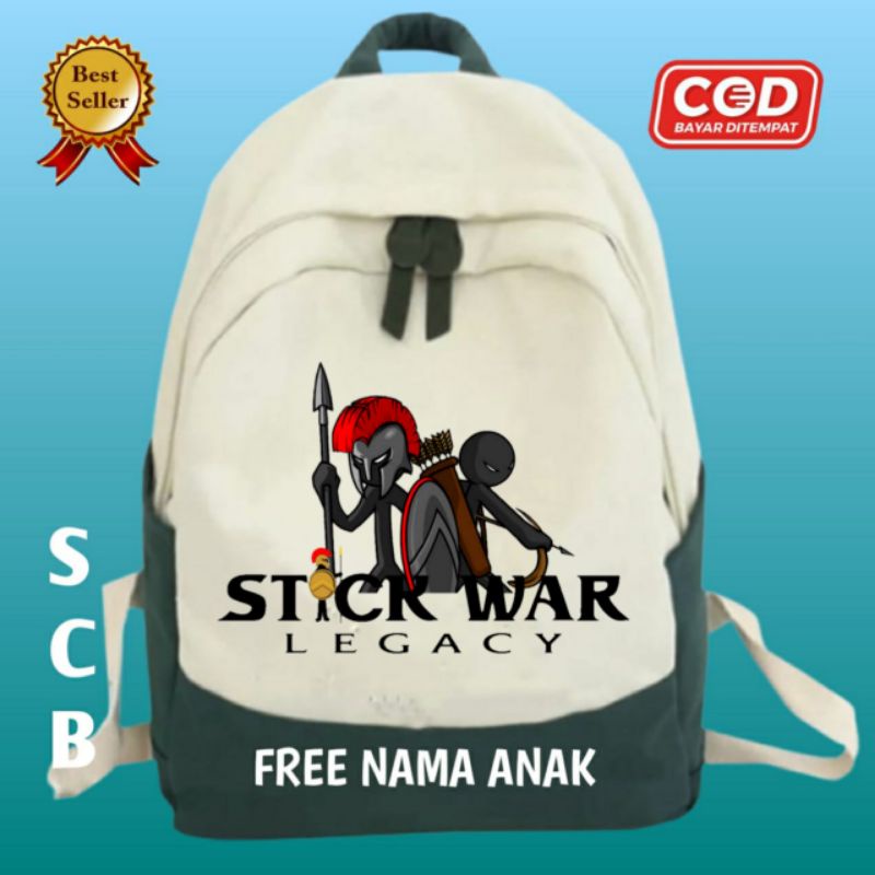 กระเป๋าเป้โรงเรียน Stick War Legacy