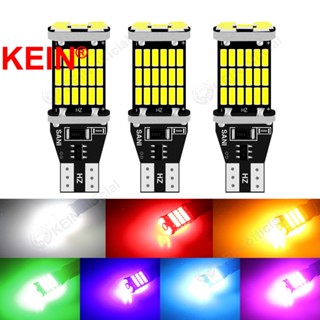 Kein 1pcs Canbus W16W T15 920 921 912 Led 4014 45 Chips หลอดไฟสีขาวสีแดง T10 W5W 194