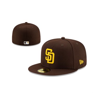 Mlb_san diego Padres หมวกกีฬาลําลอง ปักลาย สําหรับผู้ชาย และผู้หญิง