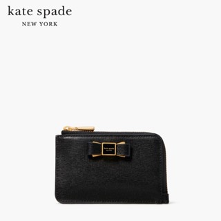 KATE SPADE NEW YORK MORGAN BOW MORGAN ZIP CARD HOLDER K9922 กระเป๋าใส่บัตร