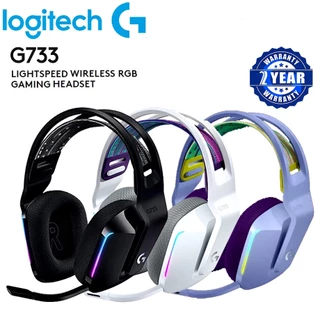 🔥ขายดีส่งไว🔥⚡️หูฟังเกมมิ่งไร้สาย⚡️ Logitech G733 Lightspeed Wireless Gaming Headset มาพร้อมไฟ LIGHTSYNC RGB 2y.