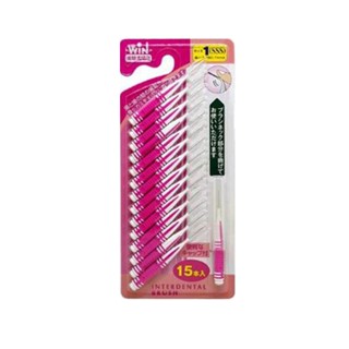 แปรงซอกฟัน จัดฟัน แปรงทำความสะอาดซอกฟัน WIN Dental care Interdental Brush 15 ชิ้น 1 แพ็ค