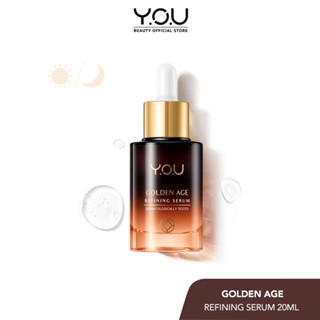 YOU Golden Age Refining Serum 20ml รักษาความสมดุลของน้ำมัน และน้ำบนผิวรวมถึงลดการเกิดริ้วรอย