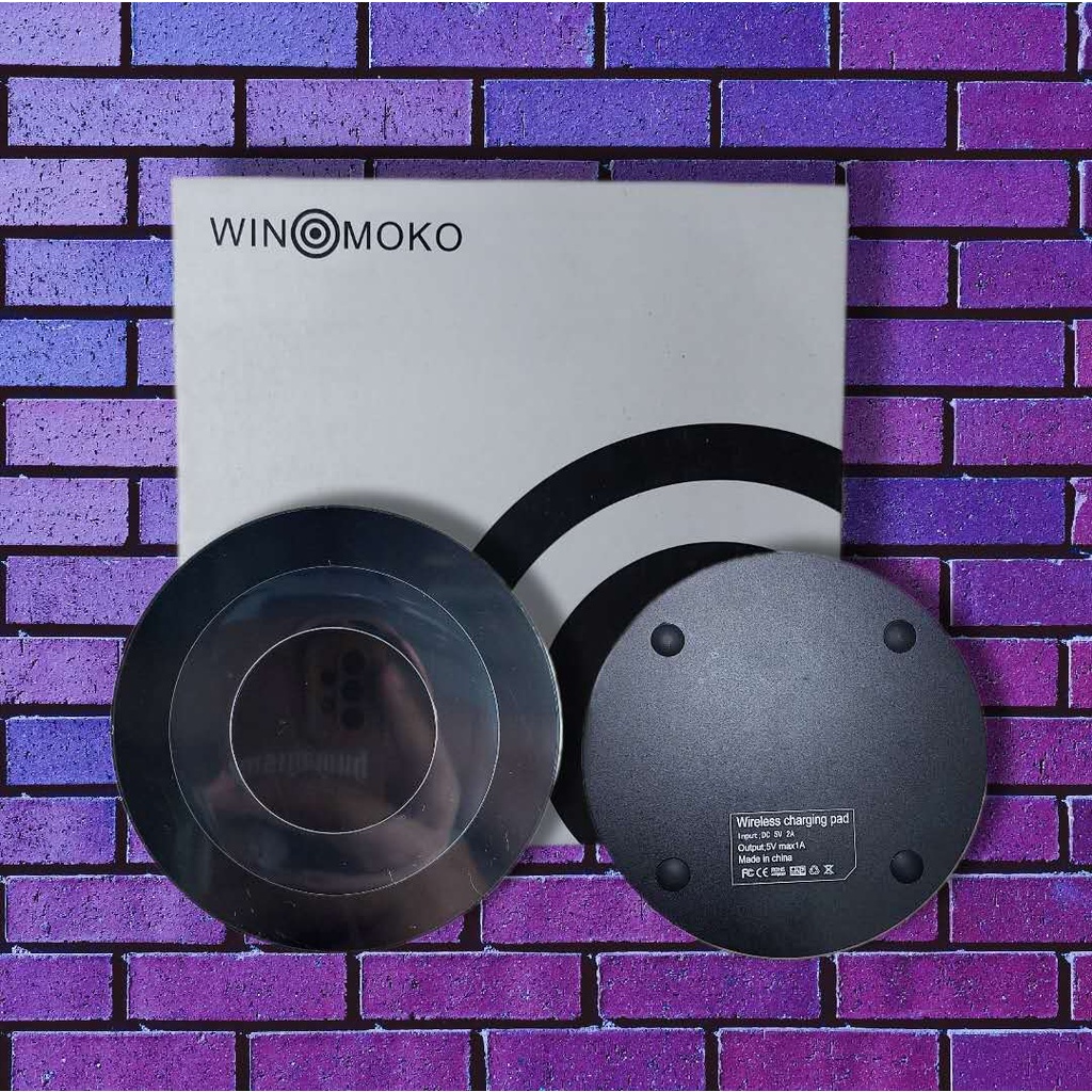 ใหม่..WirelessCharger.WinMoKo 5V2A ชาร์จแบบไร้สาย สินค้านำเข้า...ส่งจากไทย