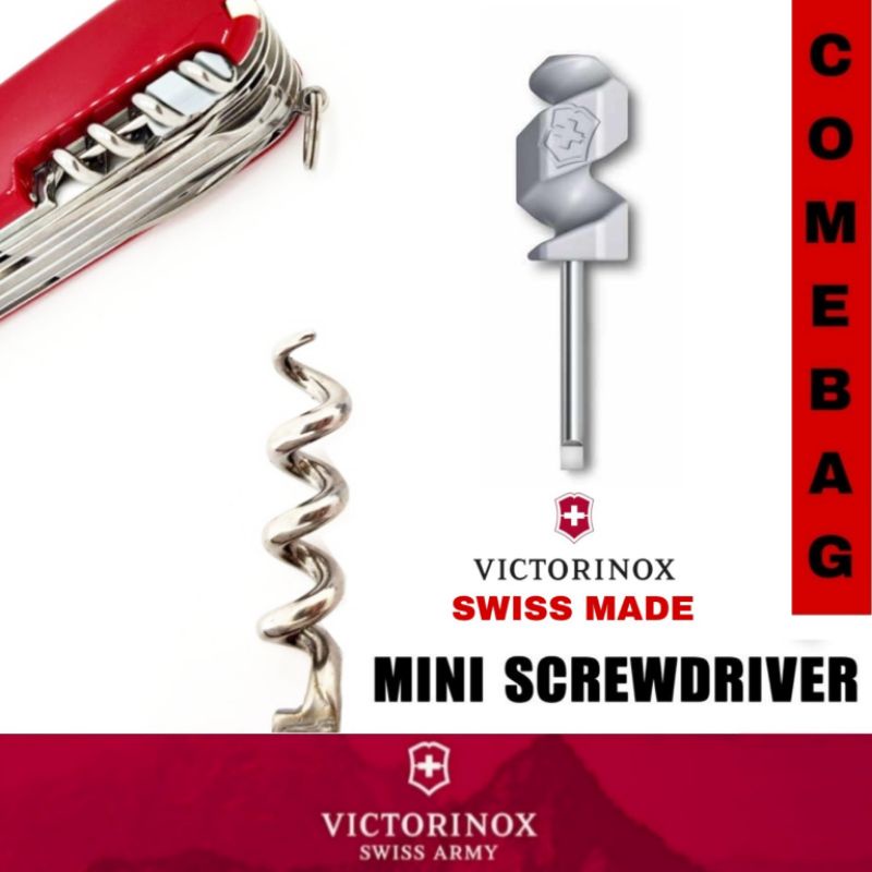 อะไหล่ไขควงเล็กVictorinox สำหรับไขแว่นตา Victorinox Mini Screwdriver ของแท้ SWISS MADE ใส่ตรงที่เปิดไวน์