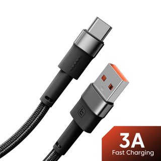 Elough สายชาร์จโทรศัพท์มือถือ Micro USB Type C 3A ชาร์จเร็ว