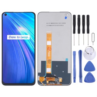 อะไหล่หน้าจอ LCD TFT พร้อมชุดประกอบดิจิไทเซอร์ สําหรับ OPPO Realme 6