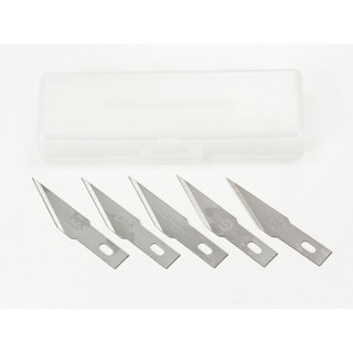 TAMIYA 74099 MODELERS KNIFE PRO REPLACEMENT BLADE (STRAIGHT, 5PCS.)