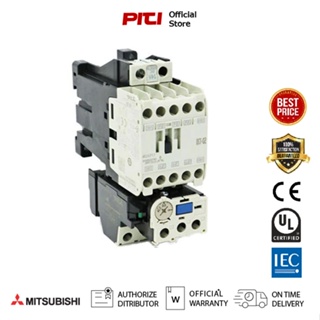 Mitsubishi Magnetic Contactor MSO-T10 220V 1.7A 1NO ชุดแมกเนติก + โอเวอร์โหลดรีเลย์