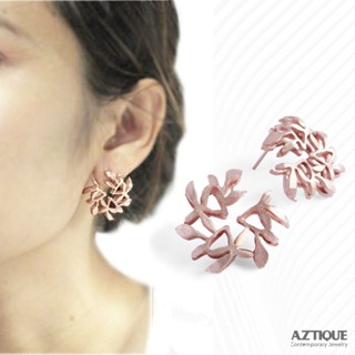 ์ต่างหูใบไม้ Naturalness  Earrings