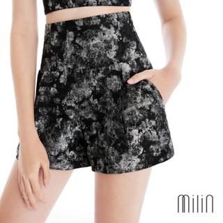 [MILIN] Siren Shorts High waisted metallic shorts กางเกงขาสั้นเอวสูงทรงเข้ารูป