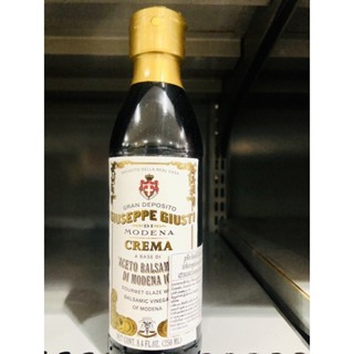 น้ำส้มสายชูหมักองุ่น  Giuseppe Giusti Modena Crema Aceto Balsamico Di Modena IGP250Ml.