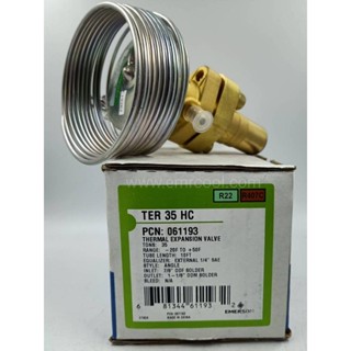EMERSON Themal Expansion Valve TER 35 HC น้ำยาR22&amp;R407c