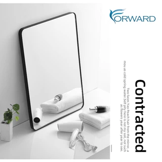 กระจกเงา กระจกแขวน กระจกติดผนัง สีดำ ขนาด60x40 wall mirror รุ่น mirror-003