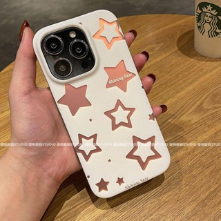 เคสโทรศัพท์มือถืออะคริลิค กันกระแทก ลายดาว สีสันสดใส สําหรับ Apple Iphone 14promax 13 12 11