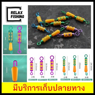 ลูกหมุนซับแรง ช่วยลดแรงการกระชากของสายหน้า มีให้เลือก 3 ขนาด