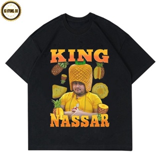 เสื้อยืด พิมพ์ลาย KING NASSAR Pineapple DANGDUT RAP TEE สําหรับผู้ชาย และผู้หญิง