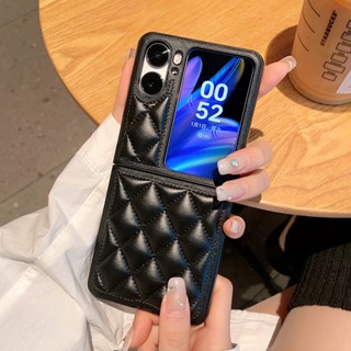 เคสโทรศัพท์มือถือแบบแข็ง ฝาพับ กันกระแทก ลายเพชร หรูหรา สําหรับ OPPO Find N2 N2