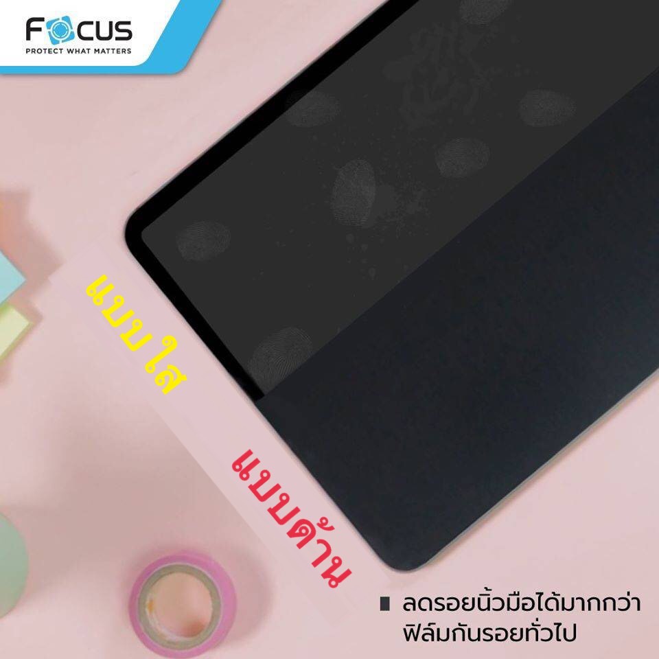 Focus ฟิล์มใส/ฟิล์มด้าน สำหรับไอโฟน  11 12 13 14 14pro 14plus xs xr se2020 se3 5s 6s 7 15 16 17 16e - รูปที่ 6