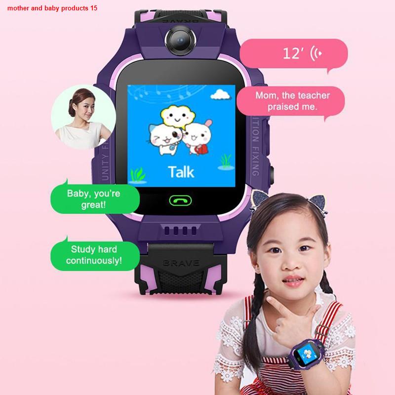 ส้นสูงนาฬิกาเด็ก รุ่น Q19 เมนูไทย ใส่ซิมได้ โทรได้ พร้อมระบบ GPS ติดตามตำแหน่ง Kid Smart Watch นาฬิกาป้องกันเด็กหาย ไอโม