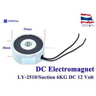 DC Electromagnet Suction Cup LY-2510 / 6Kg