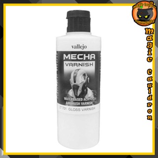 Mecha Gloss Varnish 200ml. Vallejo Mecha Color